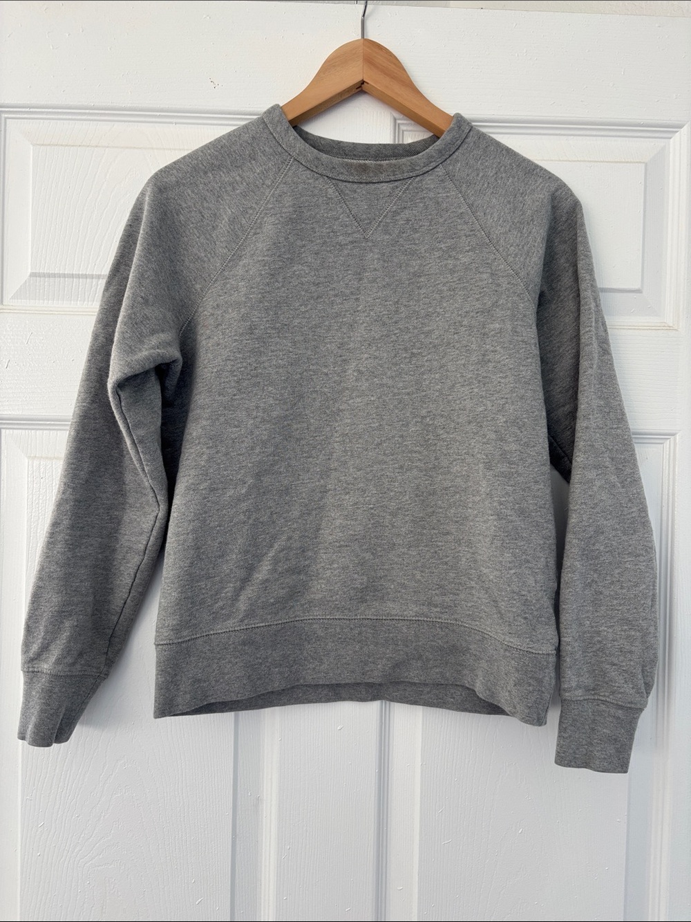 Unisex Gray Everlane Crewneck Sweater
